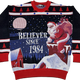Believer Since 1984 Knitted Christmas Sweater thumbnail