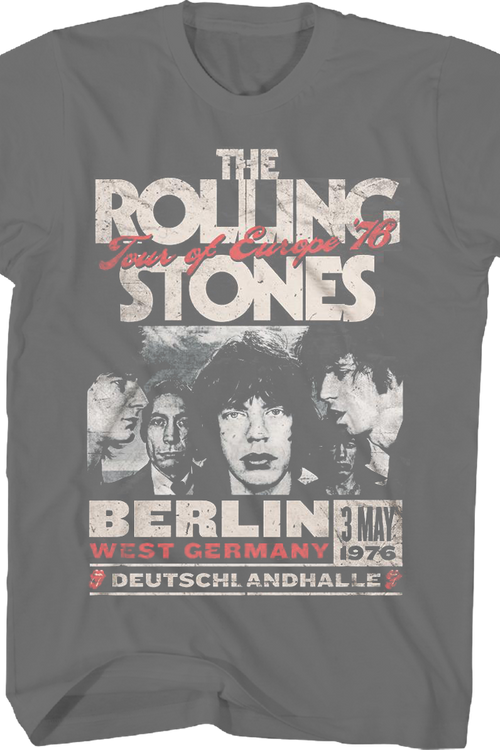Berlin 1976 Rolling Stones T-Shirt