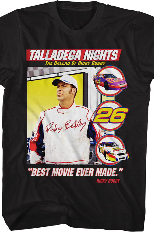 Best Movie Ever Made Talladega Nights T-Shirt