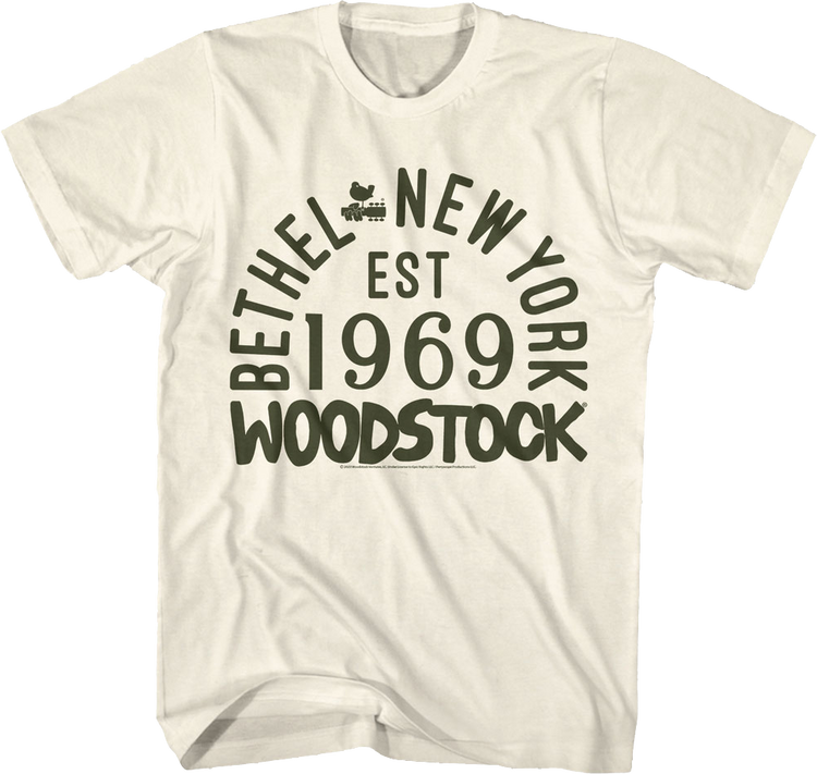 Bethel New York 1969 Woodstock T-Shirt