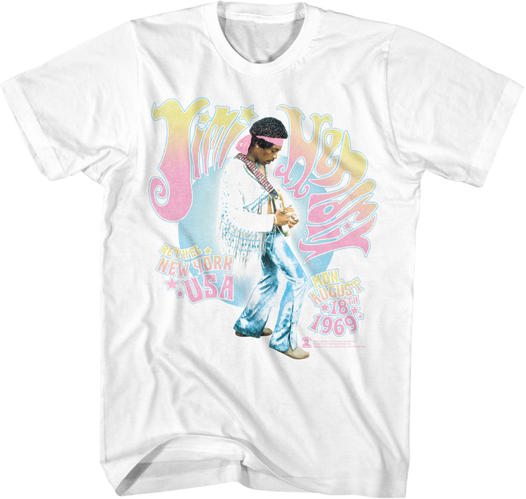 Bethel New York Jimi Hendrix T-Shirt