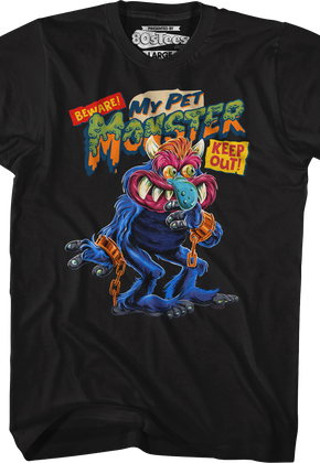 Beware My Pet Monster T-Shirt