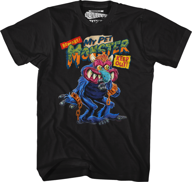 Beware My Pet Monster T-Shirt