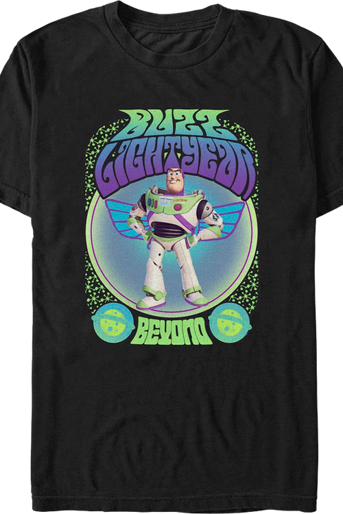 Beyond Psychedelic Buzz Lightyear Toy Story T-Shirt