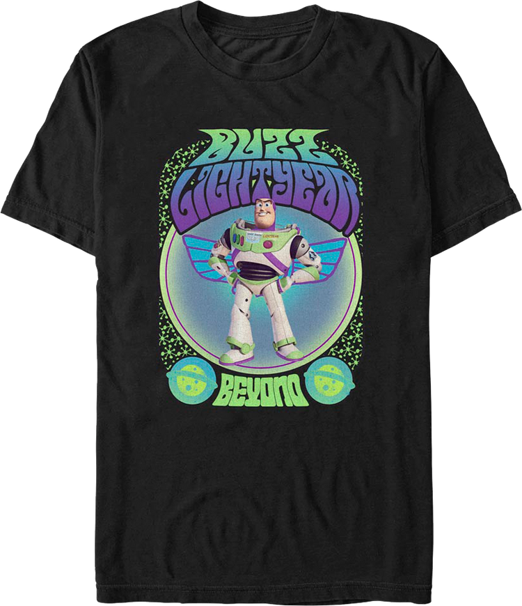 Beyond Psychedelic Buzz Lightyear Toy Story T-Shirt