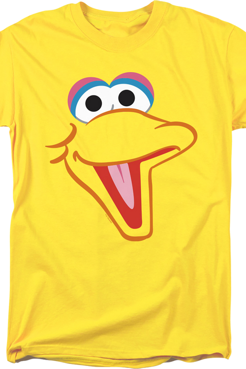 Big Bird Face Sesame Street T-Shirt