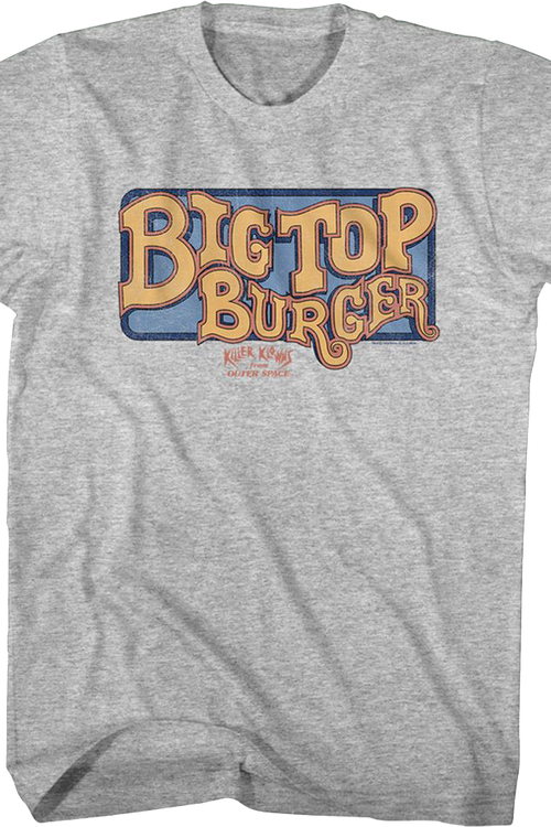 Big Top Burger Killer Klowns From Outer Space T-Shirt