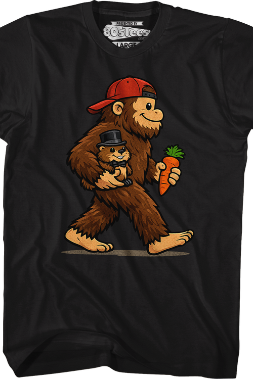 Bigfoot & Phil Groundhog Day T-Shirt