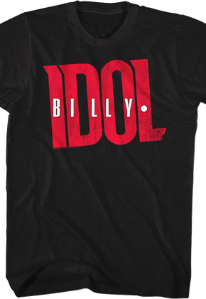 Classic Logo Billy Idol T-Shirt