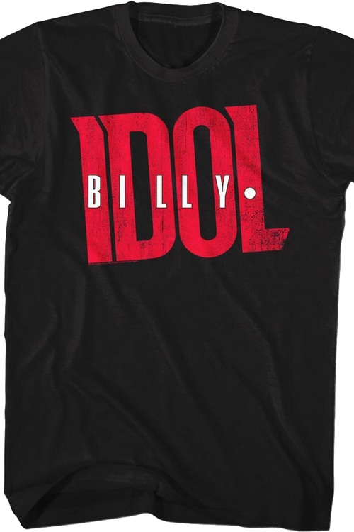 Classic Logo Billy Idol T-Shirt
