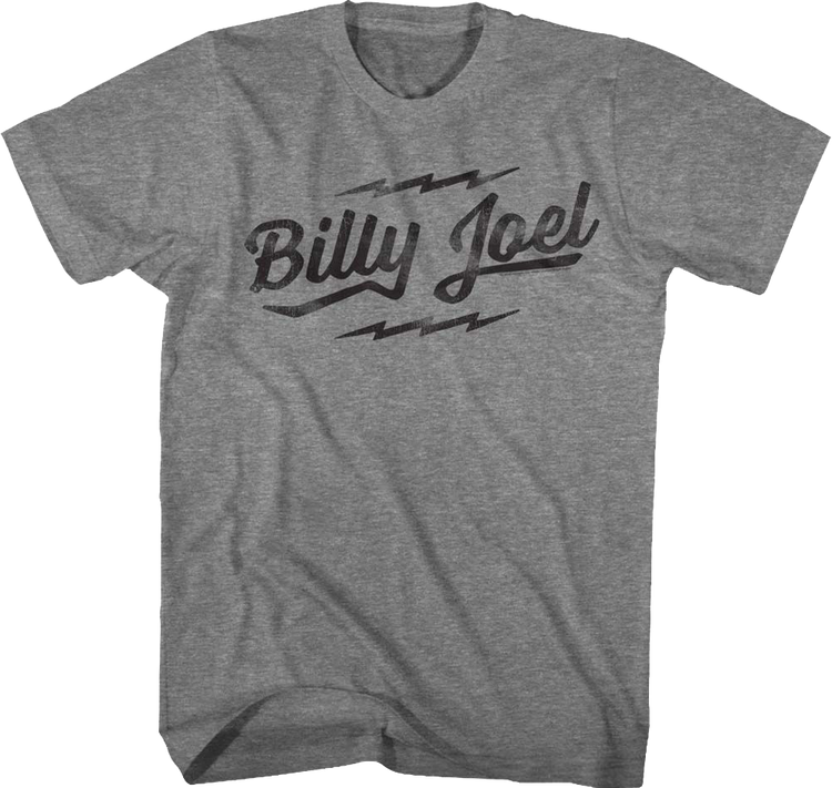 Lightning Bolt Logo Billy Joel T-Shirt