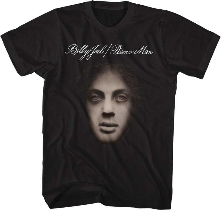 Piano Man Album Cover Billy Joel T-Shirt