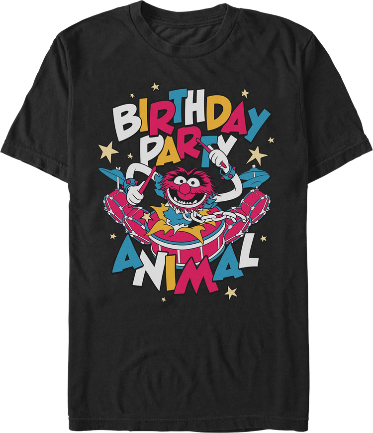 Birthday Party Animal Muppets T-Shirt