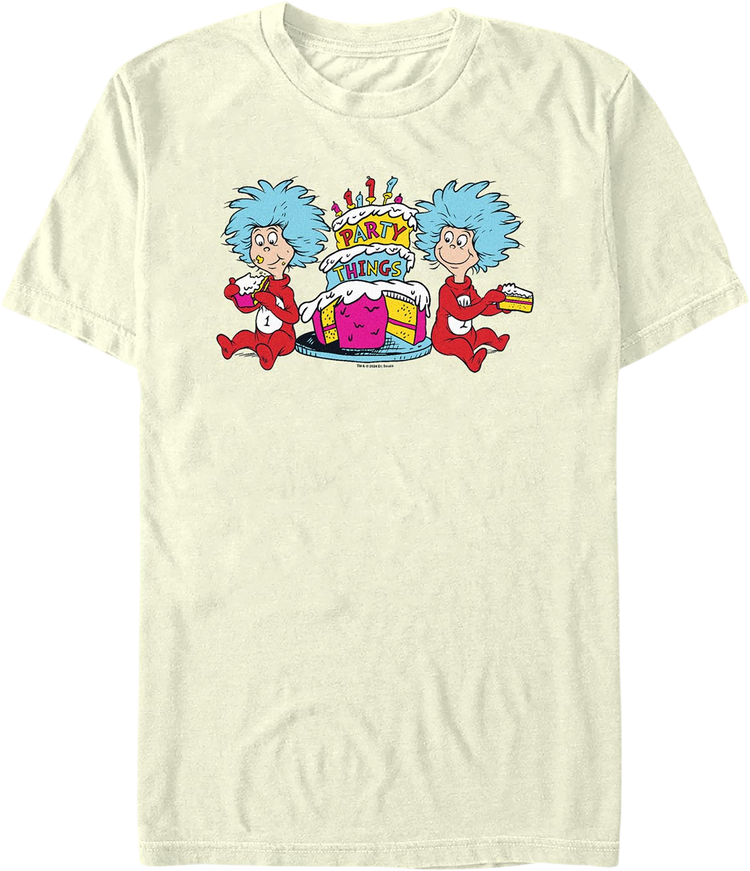 Birthday Things Dr. Seuss T-Shirt