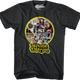 Black 1st Album Back Cover Rock-afire Explosion T-Shirt thumbnail