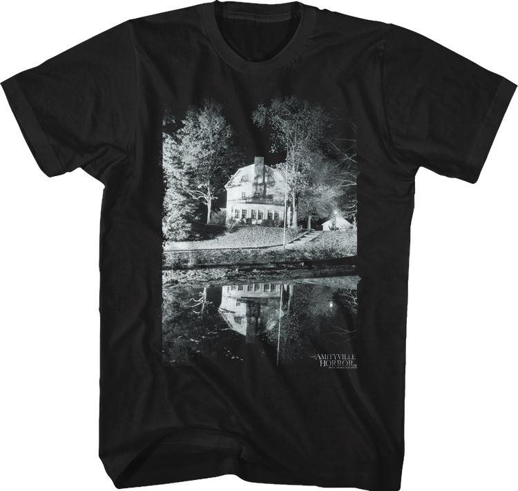 Black and White Amityville Horror T-Shirt