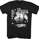Black And White Haunted House Amityville Horror T-Shirt thumbnail