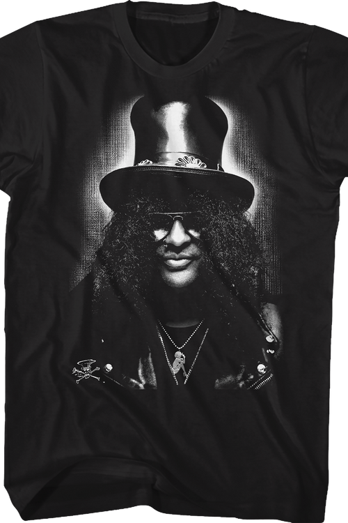 Black And White Image Slash T-Shirt