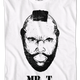 Black and White Mr. T Shirt thumbnail
