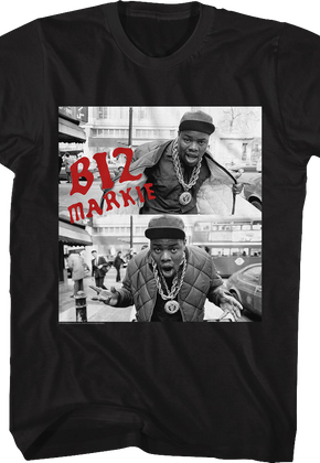 Black And White Street Photos Biz Markie T-Shirt