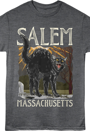 Black Cat Salem Massachusetts T-Shirt