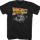 Black Distressed Back to the Future Shirt