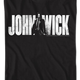 Black Distressed John Wick T-Shirt thumbnail