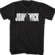 Black Distressed John Wick T-Shirt thumbnail