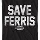 Black Distressed Save Ferris Bueller T-Shirt thumbnail