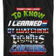 Black Everything I Need To Know Eighties Cartoons Shirt thumbnail