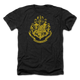 Black Heather Hogwarts Crest Harry Potter T-Shirt thumbnail