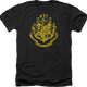 Black Heather Hogwarts Crest Harry Potter T-Shirt thumbnail