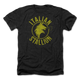 Black Heather Italian Stallion Logo Rocky T-Shirt thumbnail