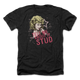 Black Heather Tell Me About It Stud Grease T-Shirt thumbnail