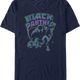 Black Panther Retro Action Pose Marvel Comics T-Shirt thumbnail