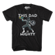 Black Ranger This Dad Mighty Morphin Power Rangers T-Shirt thumbnail