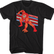 Black Retro Beast Man Masters of the Universe T-Shirt thumbnail