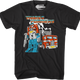 Black Retro Optimus Prime Transformers T-Shirt thumbnail