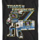 Black Retro Soundwave Transformers T-Shirt thumbnail