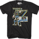 Black Retro Soundwave Transformers T-Shirt thumbnail