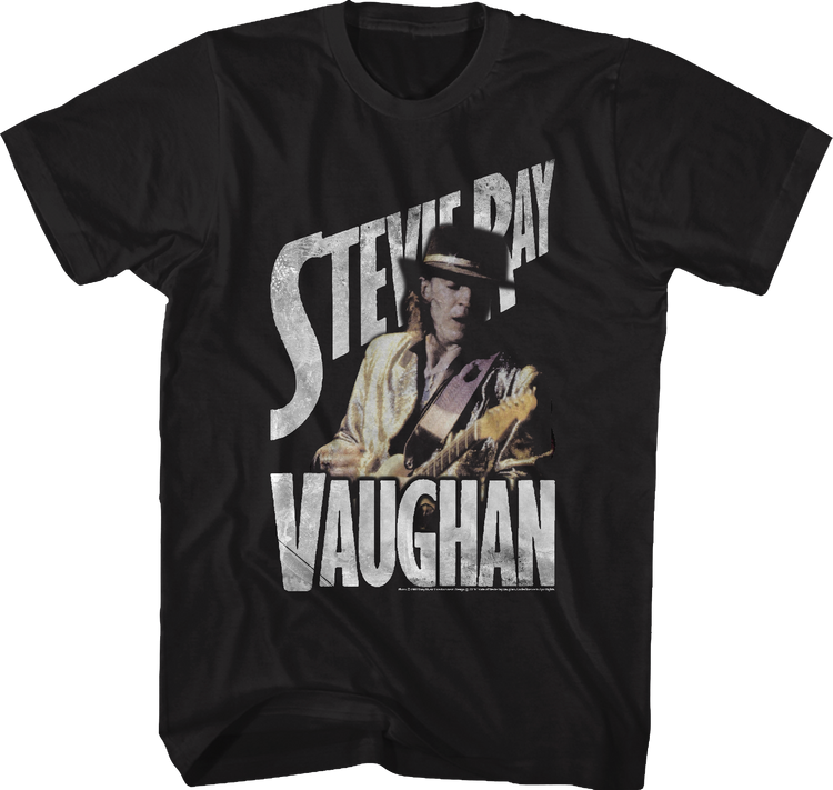 Black Stevie Ray Vaughan T-Shirt