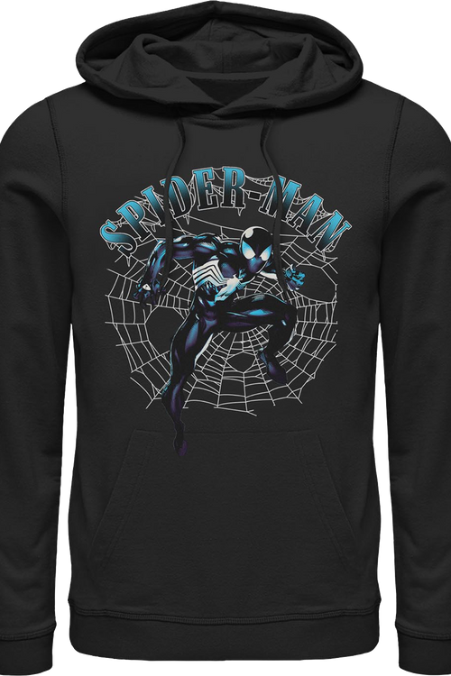 Black Suit Spider-Man Marvel Comics Hoodie