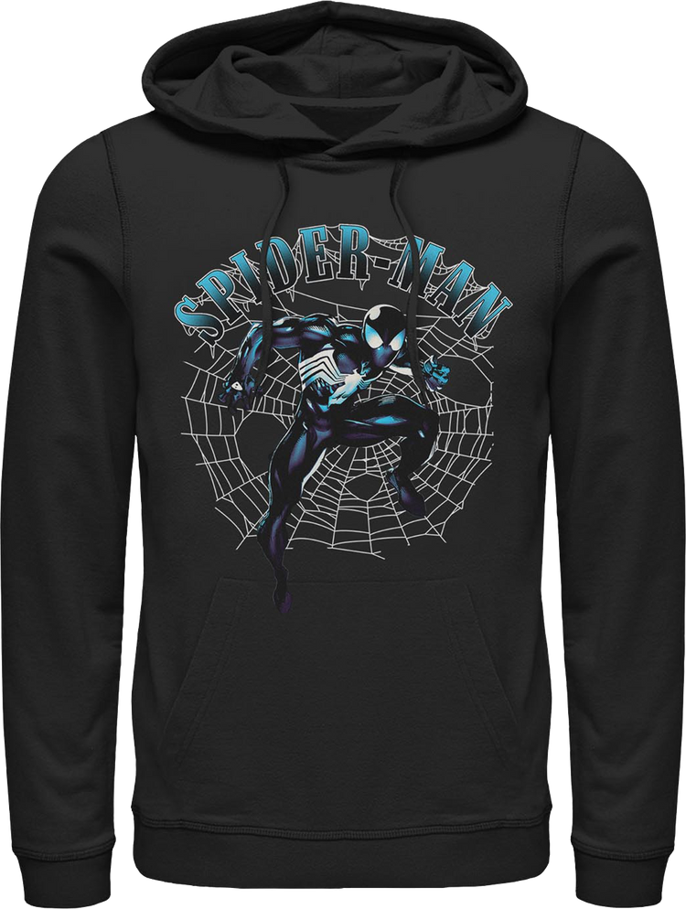 Black Suit Spider-Man Marvel Comics Hoodie