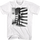 Black & White American Flag Jerry Garcia T-Shirt
