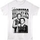 Black & White Best Friends Photo Step Brothers T-Shirt thumbnail