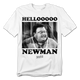 Black & White Hello Newman Seinfeld T-Shirt thumbnail