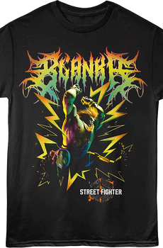 Blanka Electric Smash Street Fighter T-Shirt