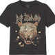 Bleached Leopard Def Leppard Crop Top thumbnail