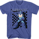 Blue Bomber Checkerboard Mega Man T-Shirt thumbnail