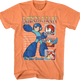 Blue Bomber Squares Mega Man T-Shirt thumbnail